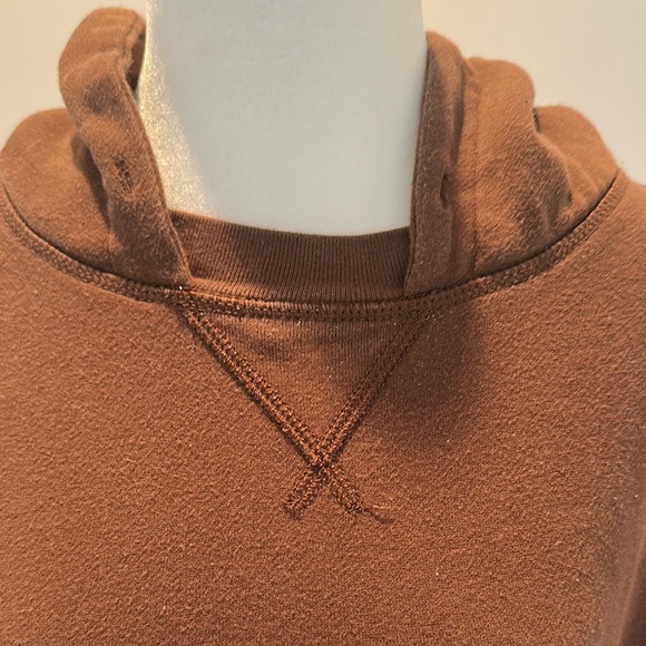 American Eagle Outfitters Brown Hoodie Sweater Womens size Xs - Picture 2 of 8